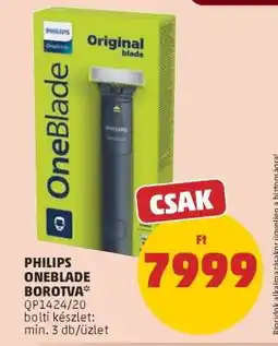 PENNY Philips OneBlade Borotva ajánlat