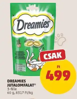 PENNY Dreamies Jutalomfalat ajánlat