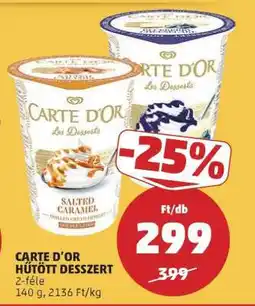 PENNY Carte D'Or Hűtött Desszert ajánlat