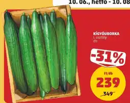 PENNY Kígyóuborka ajánlat