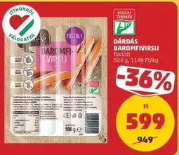 PENNY DÁRDÁS BAROMFIVIRSLI ajánlat