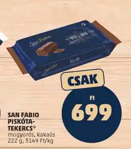 PENNY San Fabio Piskóta Tekercs ajánlat