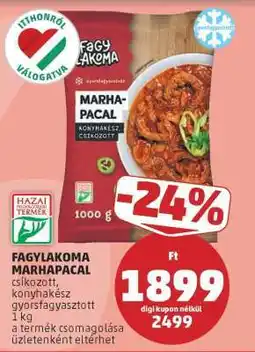 PENNY Fagylakoma Marhapacal ajánlat