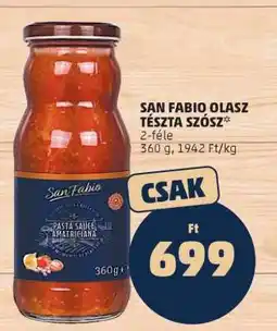 PENNY SAN FABIO OLASZ TÉSZTA SZÓSZ ajánlat