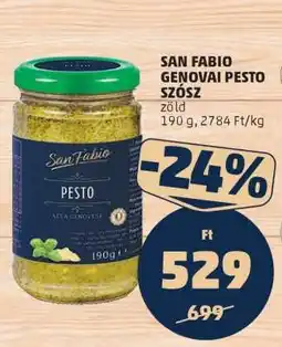 PENNY San Fabio Genovai Pesto Szósz ajánlat