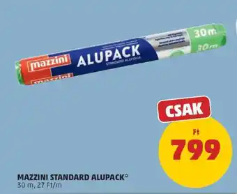 PENNY MAZZINI STANDARD ALUPACK ajánlat