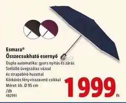 Lidl Esmara Összecsukható esernyő ajánlat