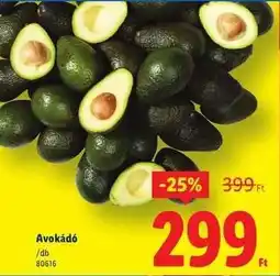 Lidl Avokádó ajánlat