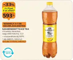 Auchan SAN BENEDETTO ICE TEA ajánlat