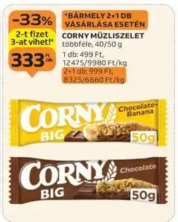 Auchan CORNY MÜZLISZELET ajánlat