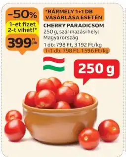 Auchan Cherry paradicsom ajánlat