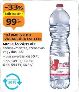 Auchan Mizse ásványvíz ajánlat