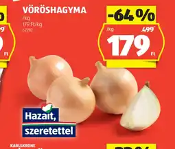 ALDI Vöröshagyma ajánlat