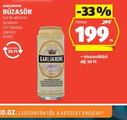 ALDI Karlskrone Búzasör ajánlat