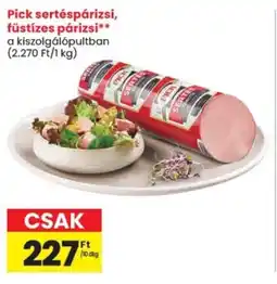 Spar Pick sertéspárizsi, füstízes párizsi ajánlat