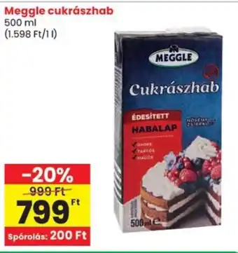 Spar Meggle cukrászhab ajánlat