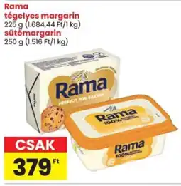 Spar Rama tégelyes margarin ajánlat