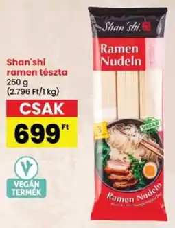Spar Shan'shi ramen tészta ajánlat