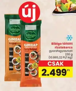 Spar Bibigo töltött rizstekercs ajánlat