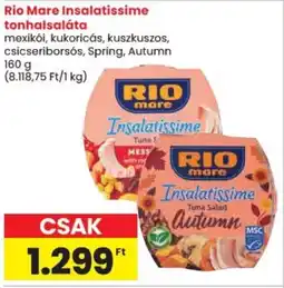 Spar Rio Mare Insalatissime tonhalsaláta ajánlat