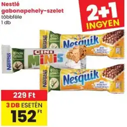 Spar Nestlé gabonapehely-szelet ajánlat