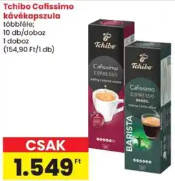Spar Tchibo Cafissimo kávékapszula ajánlat