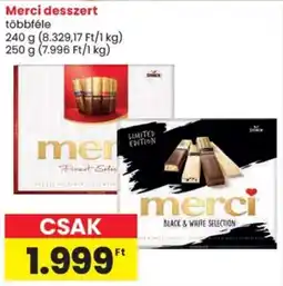 Spar Merci desszert ajánlat
