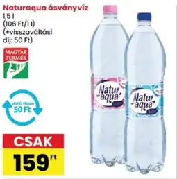 Spar Naturaqua ásványvíz ajánlat