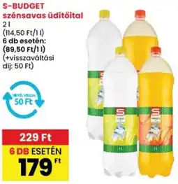 Spar S-BUDGET szénsavas üdítőital ajánlat