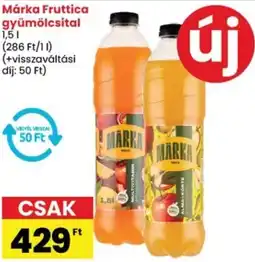 Spar Márka Fruttica gyümölcsital ajánlat