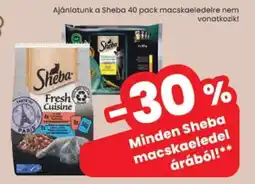 Spar Sheba macskaeledel ajánlat