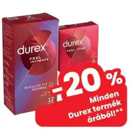 Spar Durex termék ajánlat