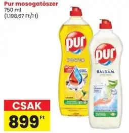 Spar Pur mosogatószer ajánlat