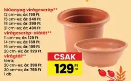 Spar Műanyag virágcserép-alátét ajánlat
