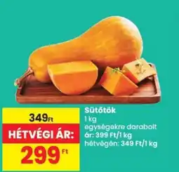 Spar Sütőtök ajánlat