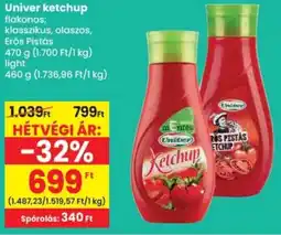 Spar Univer ketchup ajánlat