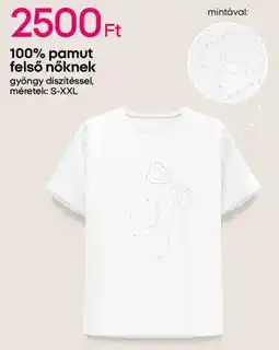 Pepco 100% pamut felső nőknek ajánlat