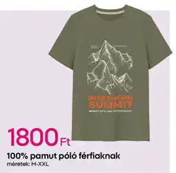 Pepco 100% pamut póló férfiaknak ajánlat