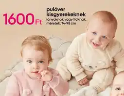 Pepco Pulóver kisgyerekeknek ajánlat