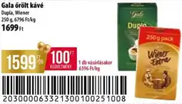 Coop Gala őrölt kávé ajánlat
