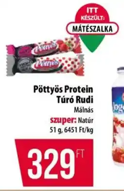 Coop Pöttyös Protein Túró Rudi ajánlat