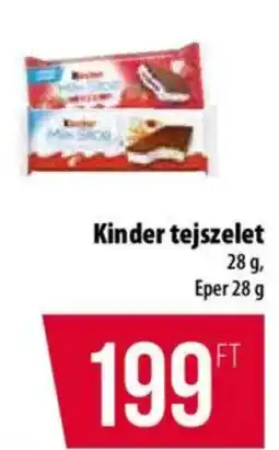 Coop Kinder tejszelet ajánlat