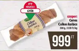 Coop Ceres Csíkos kalács ajánlat