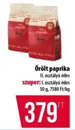 Coop Örölt paprika ajánlat