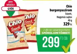 Coop Chio burgonyaszirom ajánlat