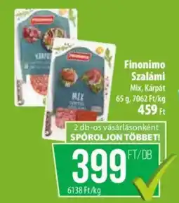 Coop Finonimo Szalámi ajánlat