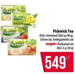 Coop Pickwick Tea ajánlat