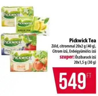 Coop Pickwick Tea ajánlat