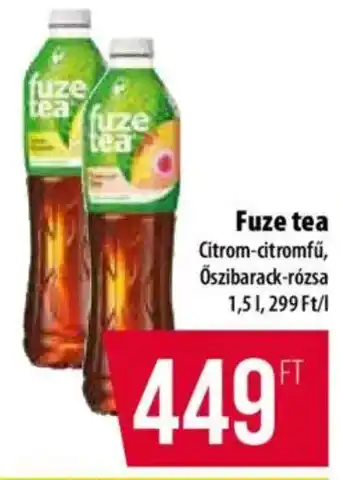 Coop Fuze tea ajánlat