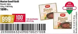 Coop Master Good Füstli ajánlat